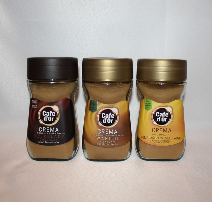 Kawa rozpuszczalna w słoiku Nescafe Classic 200g i Barissimo cafe d'or