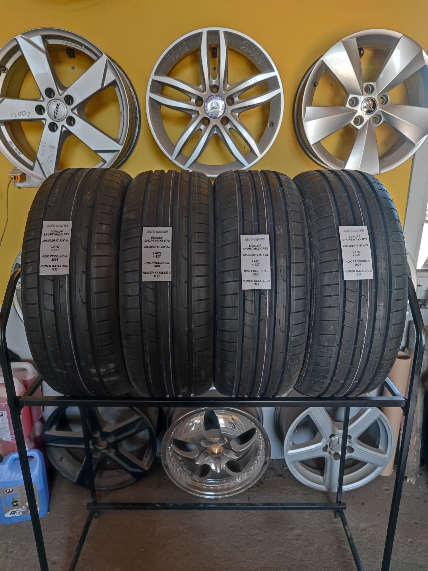 Opony letnie 205/50ZR17 93Y XL Dunlop Sport Maxx RT2 | 2024