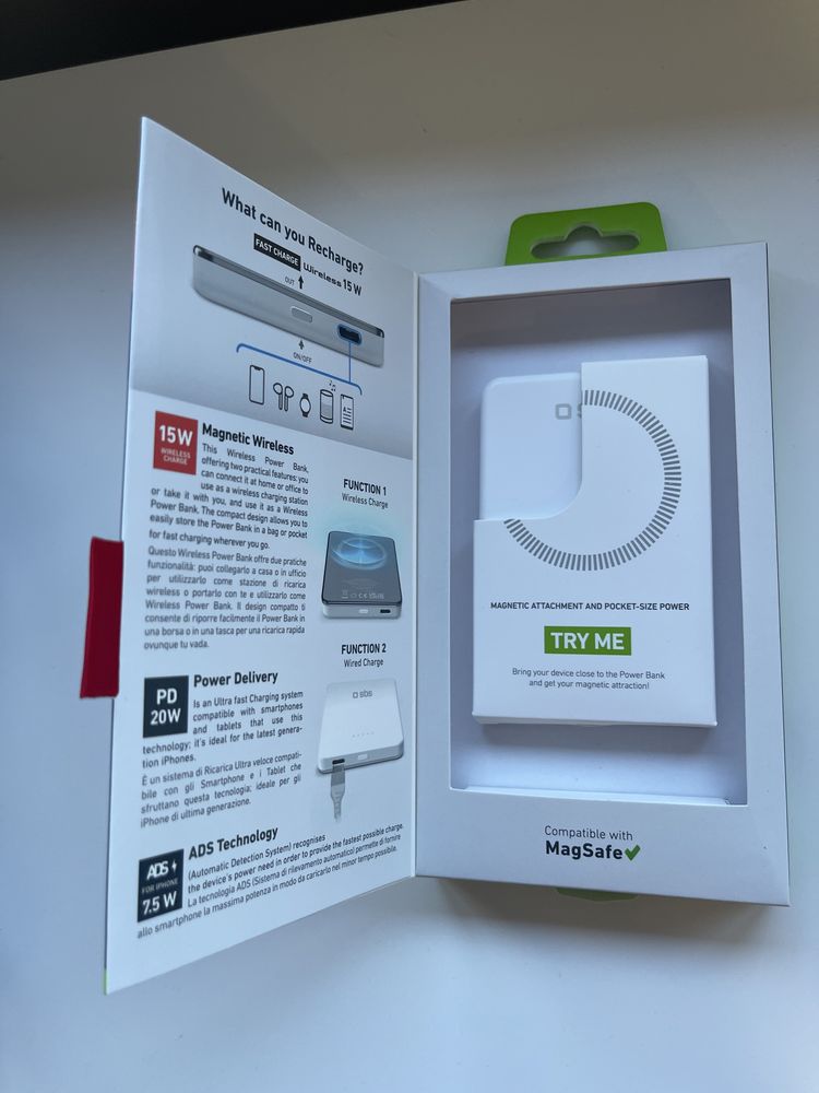 Mag Power Bank 5000mAh SBS Novo