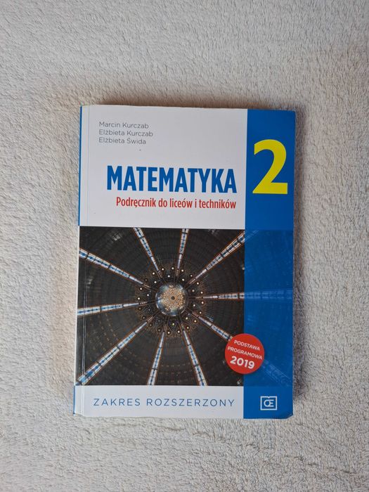 Matematyka 2 podręcznik do liceów i techników zakres rozszerzony