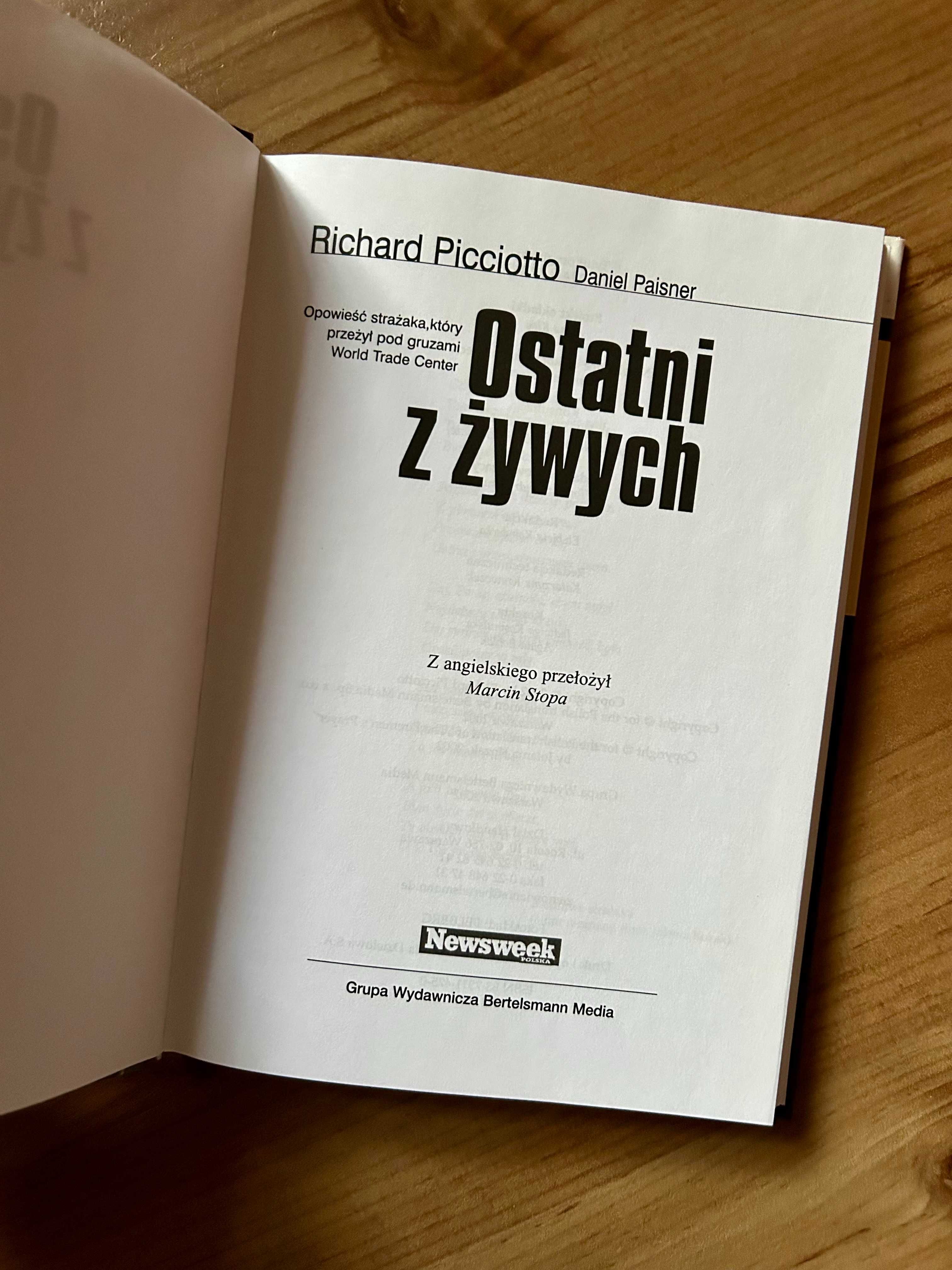 "Ostatni z żywych" - R. Picciotto, D. Paisner