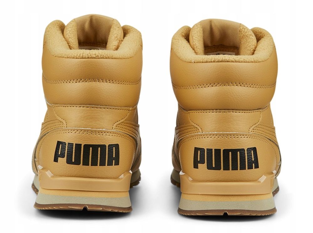 Buty Puma St Runner Mid Skórzane Za Kostkę Jesień Zima Ocieplane 47