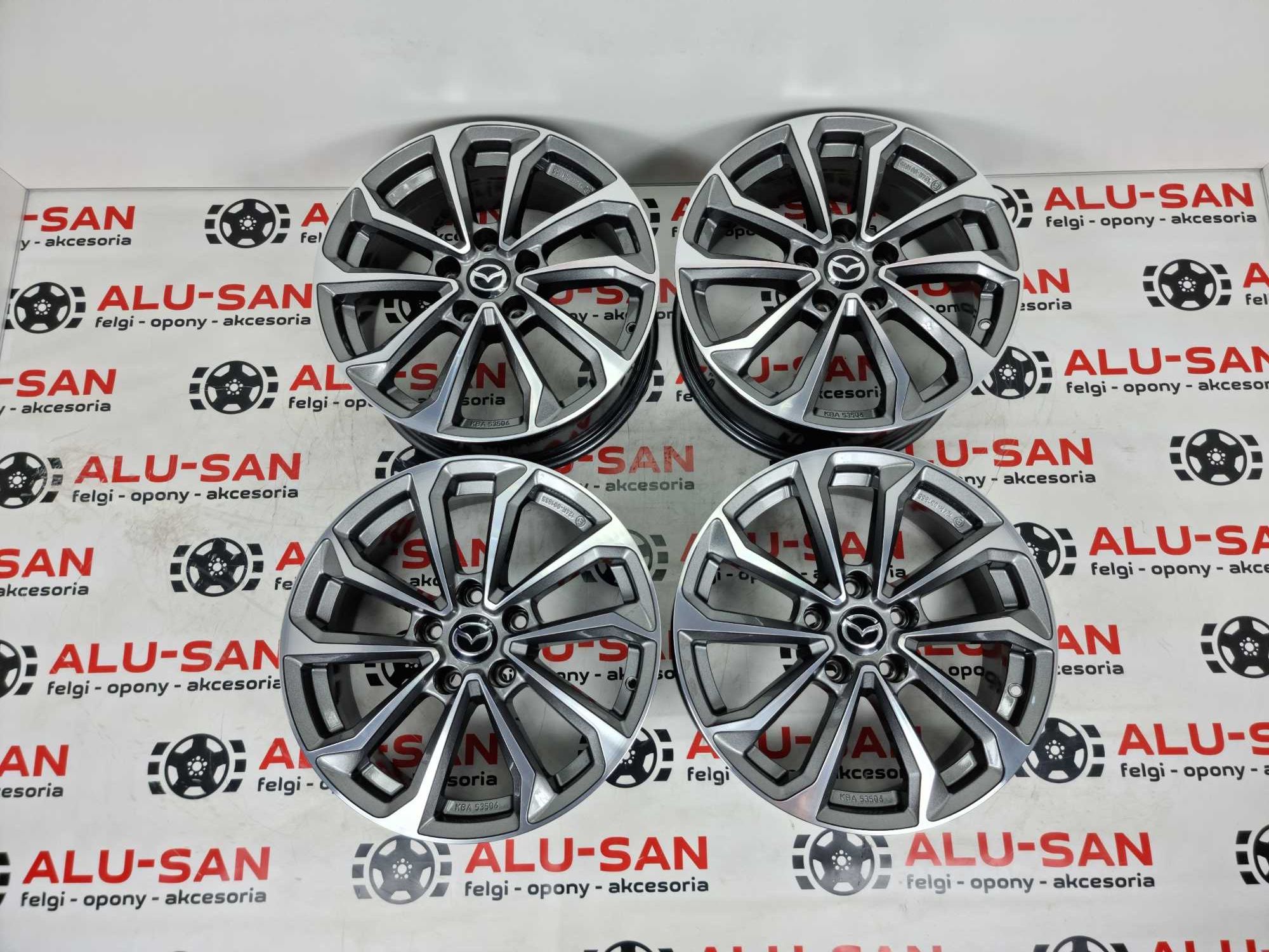 NOWE alufelgi MAZDA 17" 5x114,3 CX-9 MX-5 MX-6 MPV Grafit