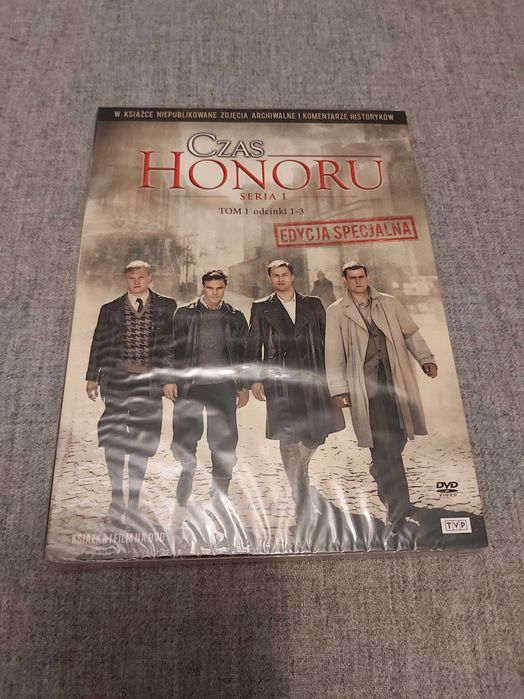 Czas Honoru DVD seria 1 tom 1 odcinki 1-3 oryginalnie zapakowane