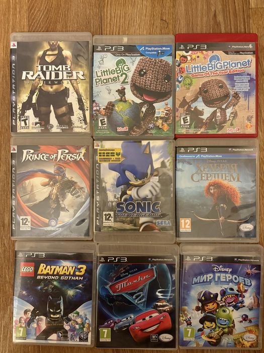 PlayStation 3 + колекція ігр