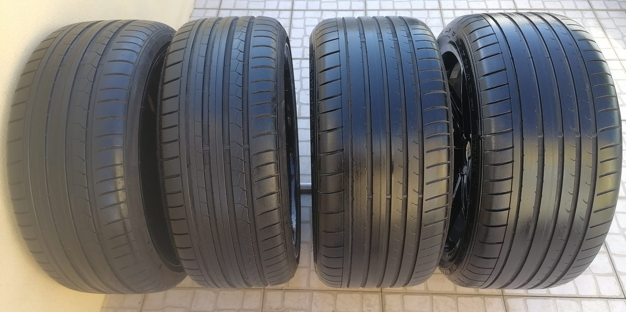 Jantes BMW 20' 5*120 com pneus Dunlop