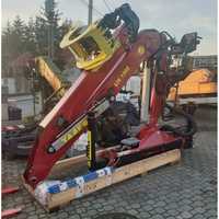 Żuraw hydrauliczny Tajfun Liv 120Z.96 z chwytakiem 0,53, rotator 10t