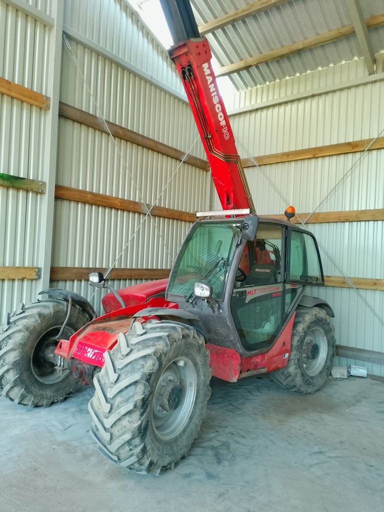 Manitou 735 120 lsu ładowarka teleskopowa. JCB