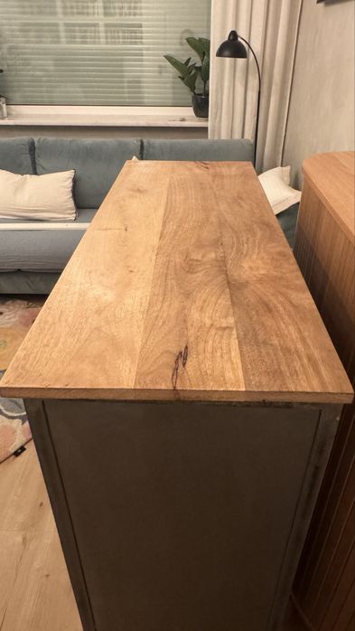 Komoda- drewno mango, metal