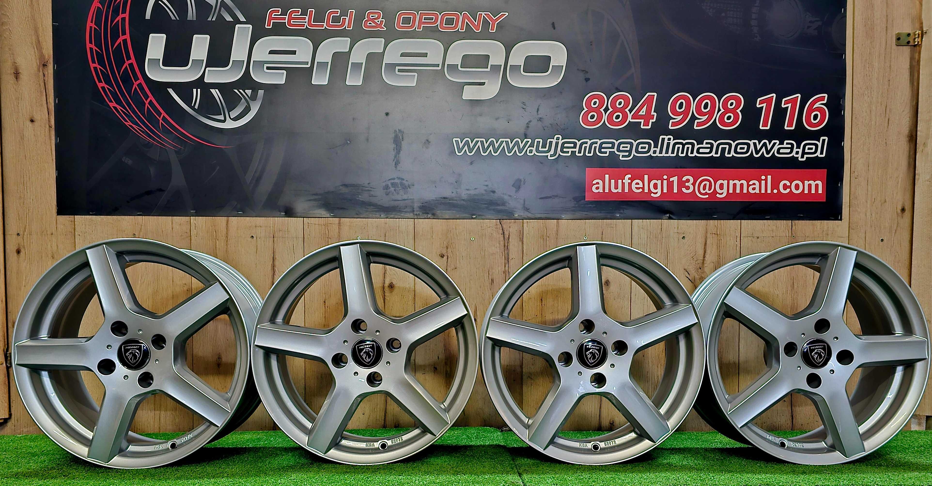 NOWE ALUFELGI PEUGEOT - 16x4x108 - 1007,2008,208,301,308,Partner