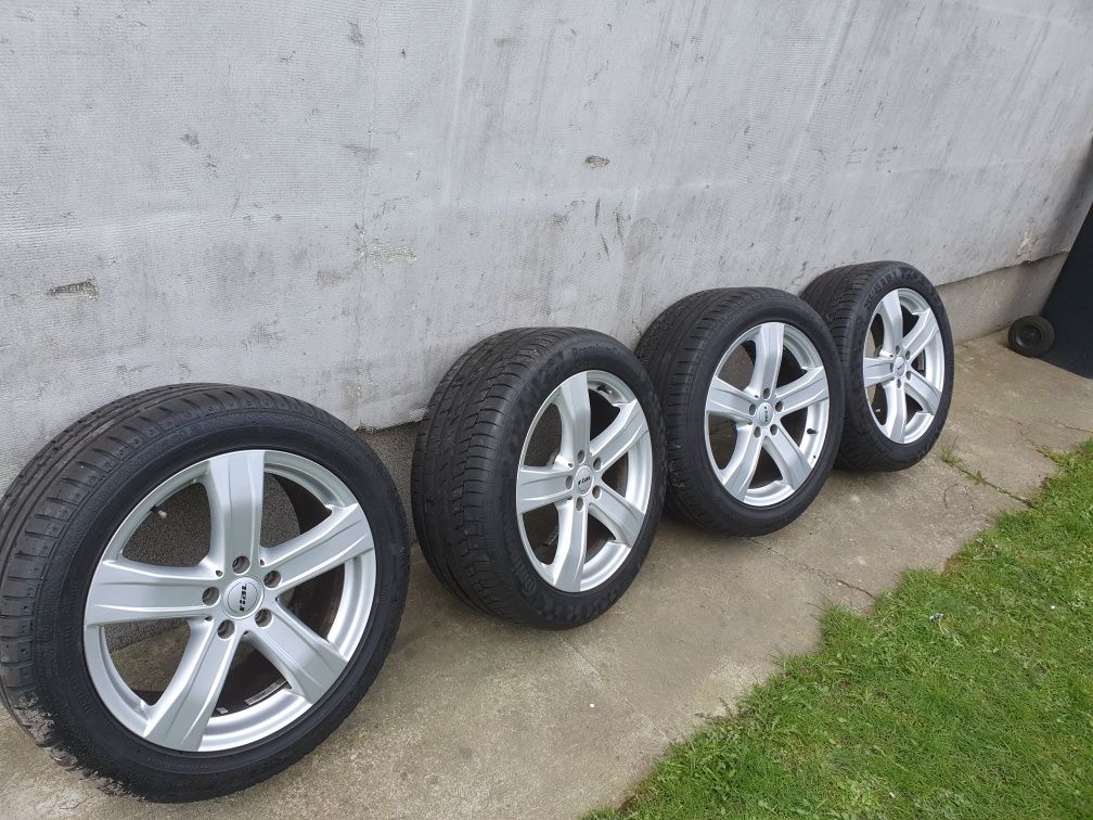 Felgi 5x112 8.5x18 et43 Mercedes Audi, Vw, letnie opony