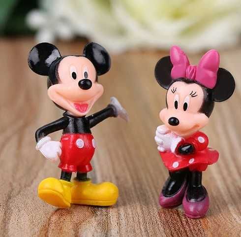 Figurki 6 szt. zestaw Myszka Miki Mickey Minnie Mouse Donald Pluto