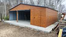 Garaż blaszany profil zamkniety 3x5,3x6,4x5,4x6,5x5,5x6,6x6,6x7,7x6,