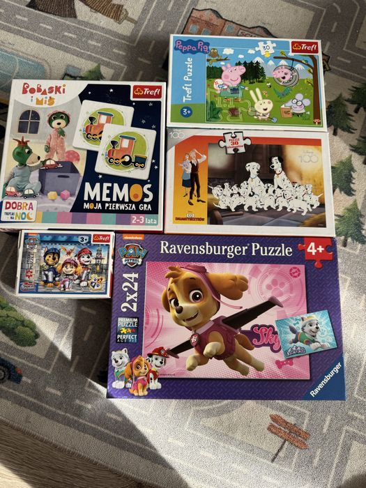 Puzzle dla 3 latka
