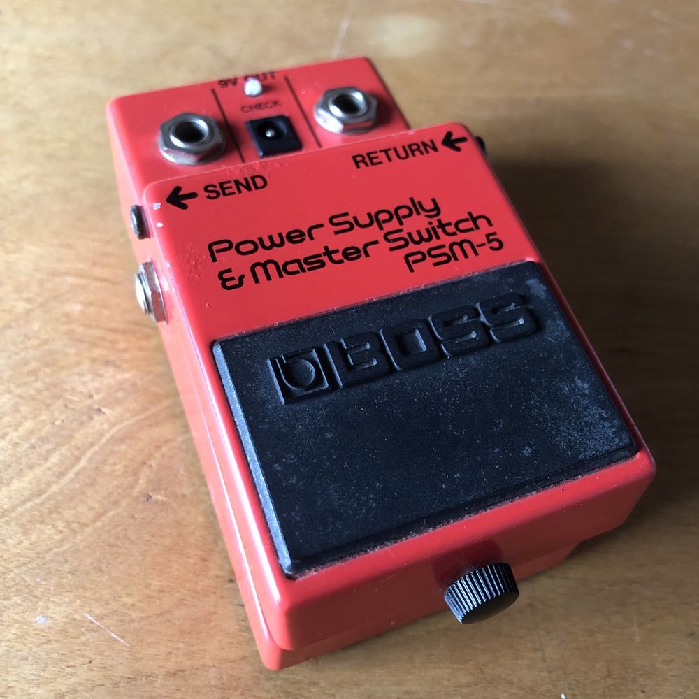 Pedal Boss PSM-5 “Made in Japan” 1987 - Red label