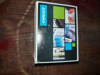 Taśma DYMO D1 12mm x 7m biała, czarny nadruk