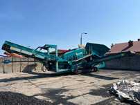 Powerscreen Warrior 1400  mobilny przesiewacz, 2 pokłady, 3 frakcje, odgliniacz, wstępny