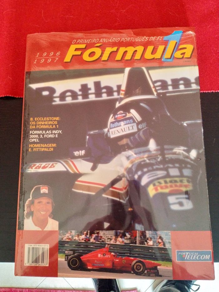 Anuario f1 1996 ainda selado.