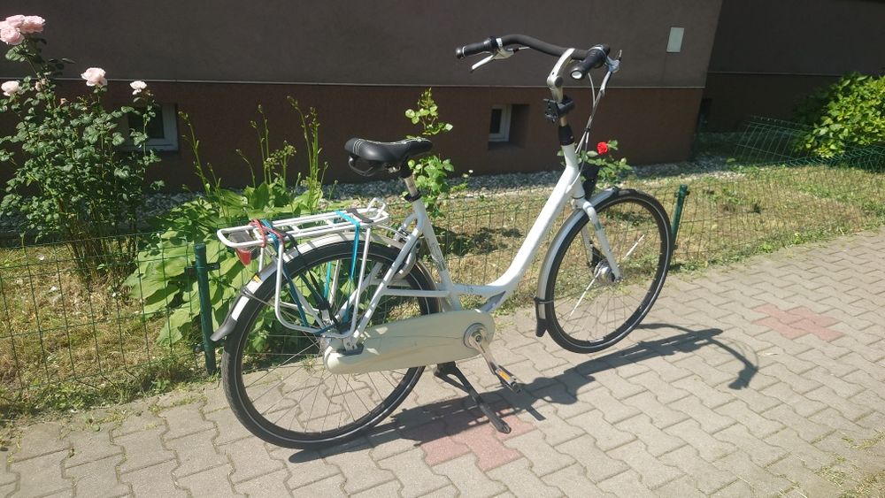 Rower Gazelle Bloom 57 cm + 2 foteliki Yepp, Nexus 7 | Gotowy do jazdy