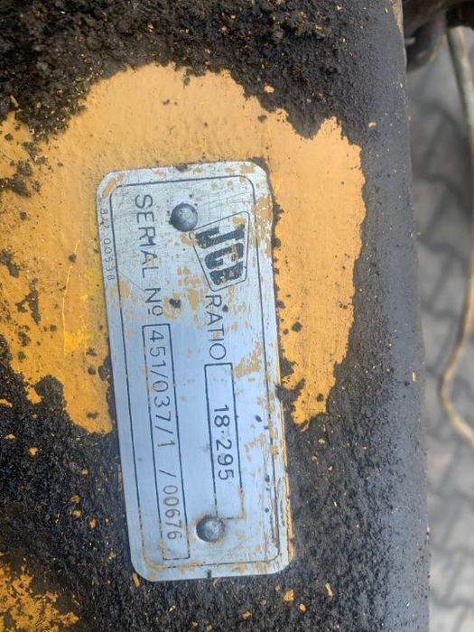 451/08201P Most napędowy tylny, zwolnica, do JCB 3CX