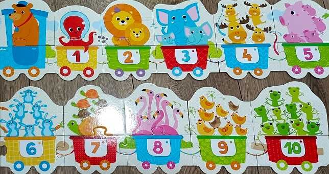 Puzzle dla najmłodszych Czu Czu
