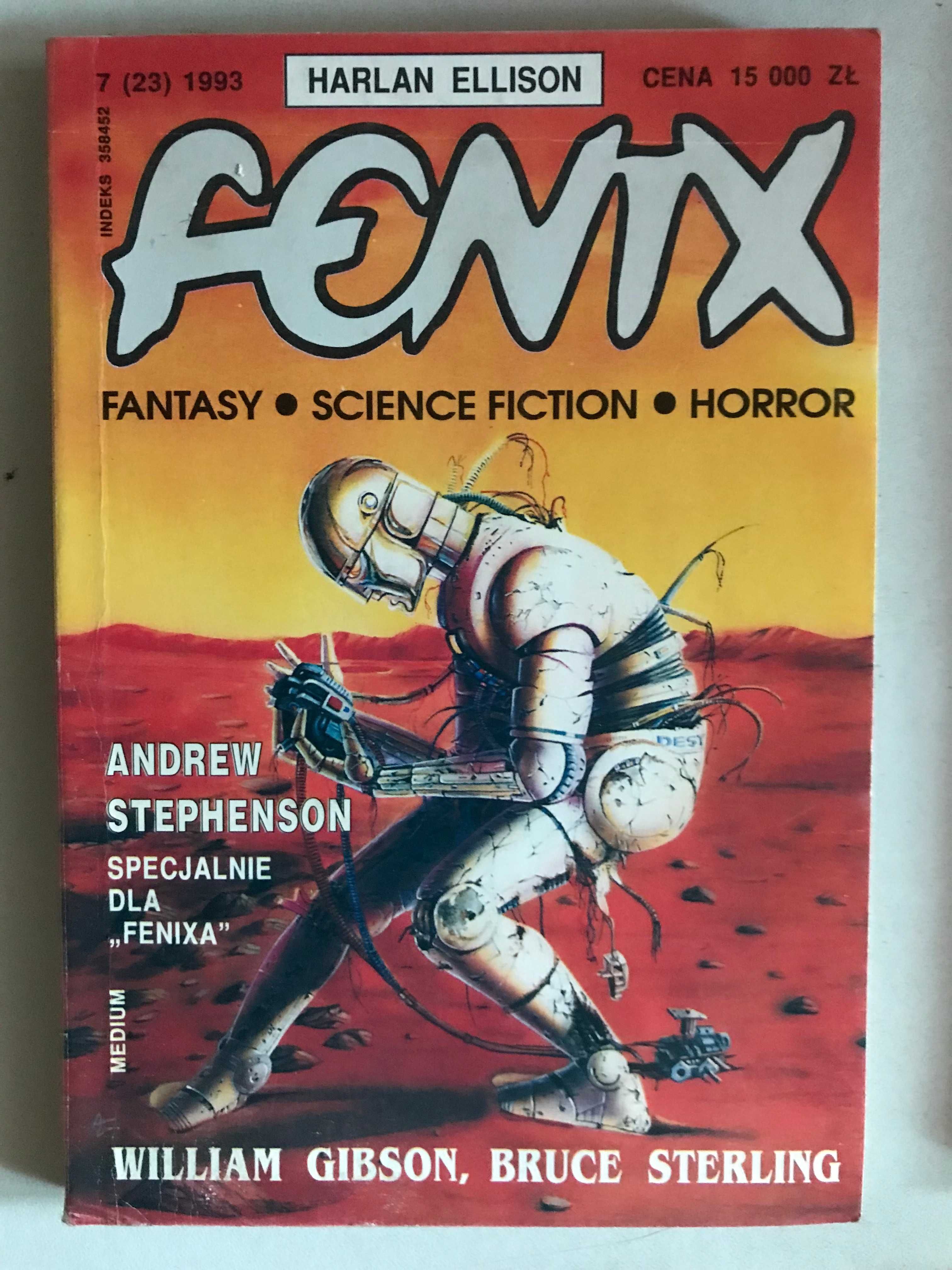 Czasopismo Fenix nr 7 1993 fantasy science fiction horror