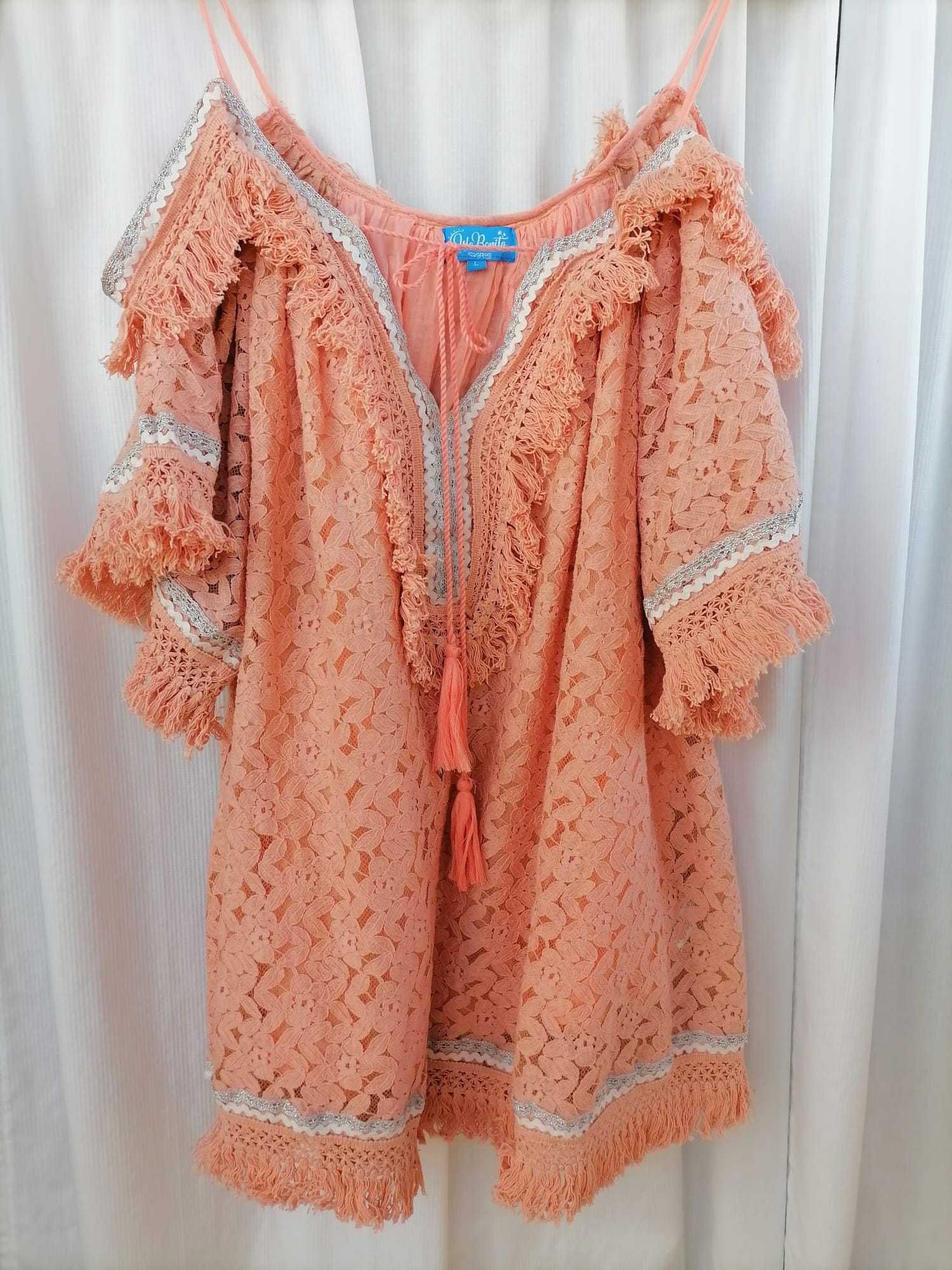 Túnica Boho - Mini Vestido