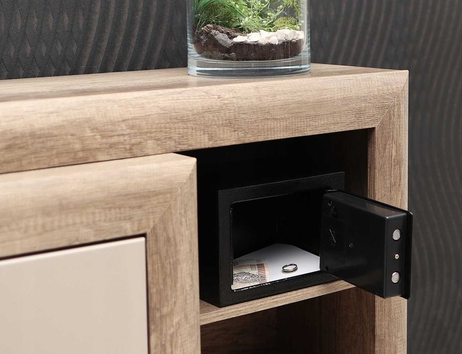 Sejf kasa pancerna metalowa na szyfr PIN + KLUCZYK