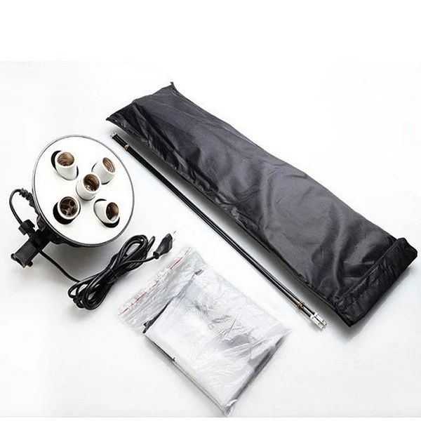 Постійний студійне світло 60х90 на 5 лампи + стійка SoftBox СофтБокс