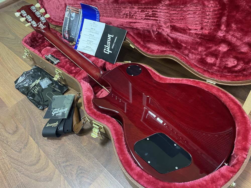 Gibson Slash Les Paul Standard Vermillion Burst (2500$)