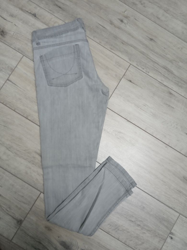 Szare rurki jeans 38 Primark