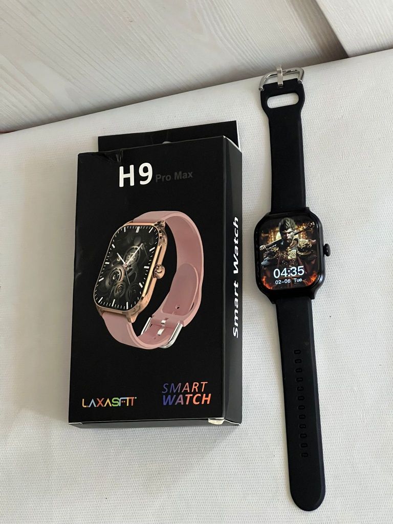 Smartwatch H9 – Duży wyświetlacz 2.01, funkcja połączeń