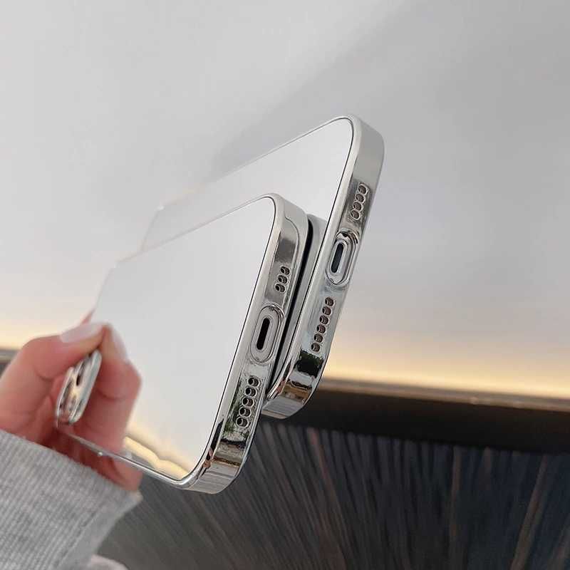 Чохол для iPhone 12 Pro - Срібний / Дзеркальне гальванічне покриття