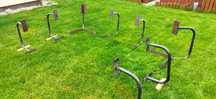 Uchwyty do balustrady, taras, ogrodzenia