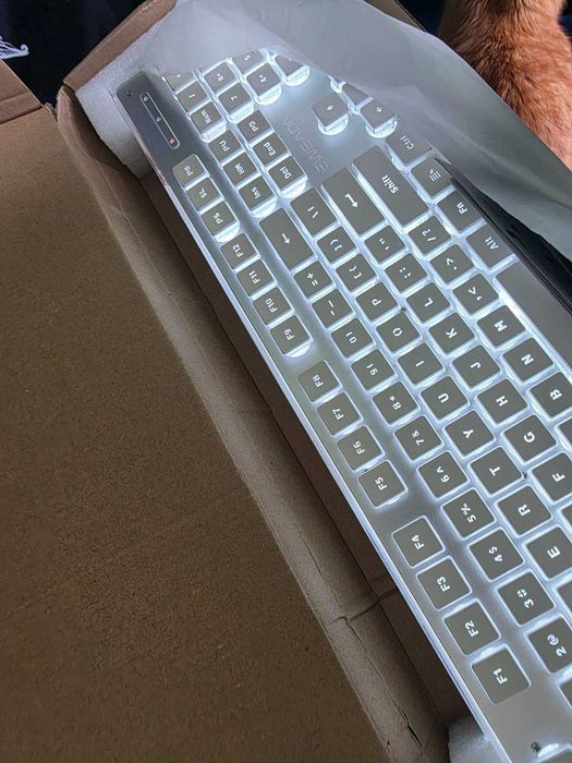 Klawiatura Eweadn. Bezprzewodowa. Mechaniczna. Niskoprofilowa