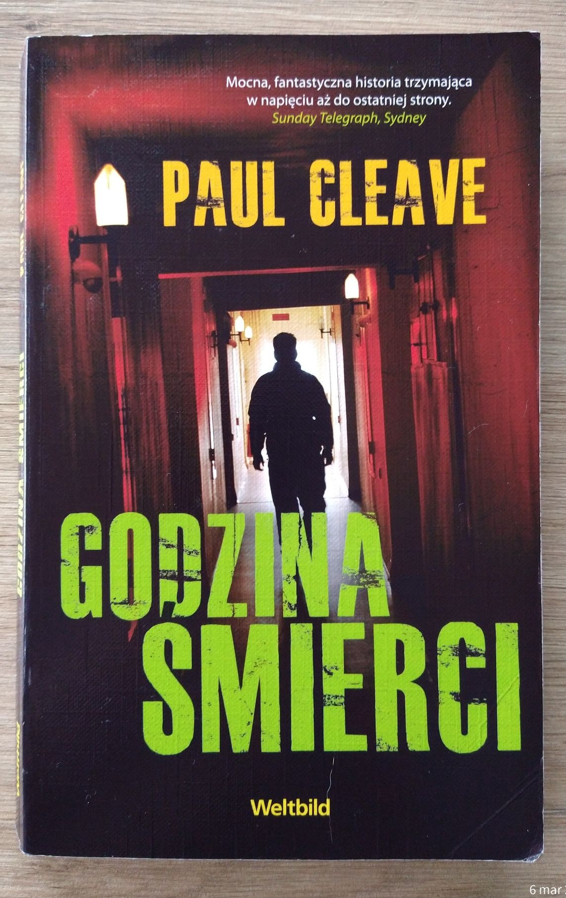 " Godzina śmierci" Paul Cleave