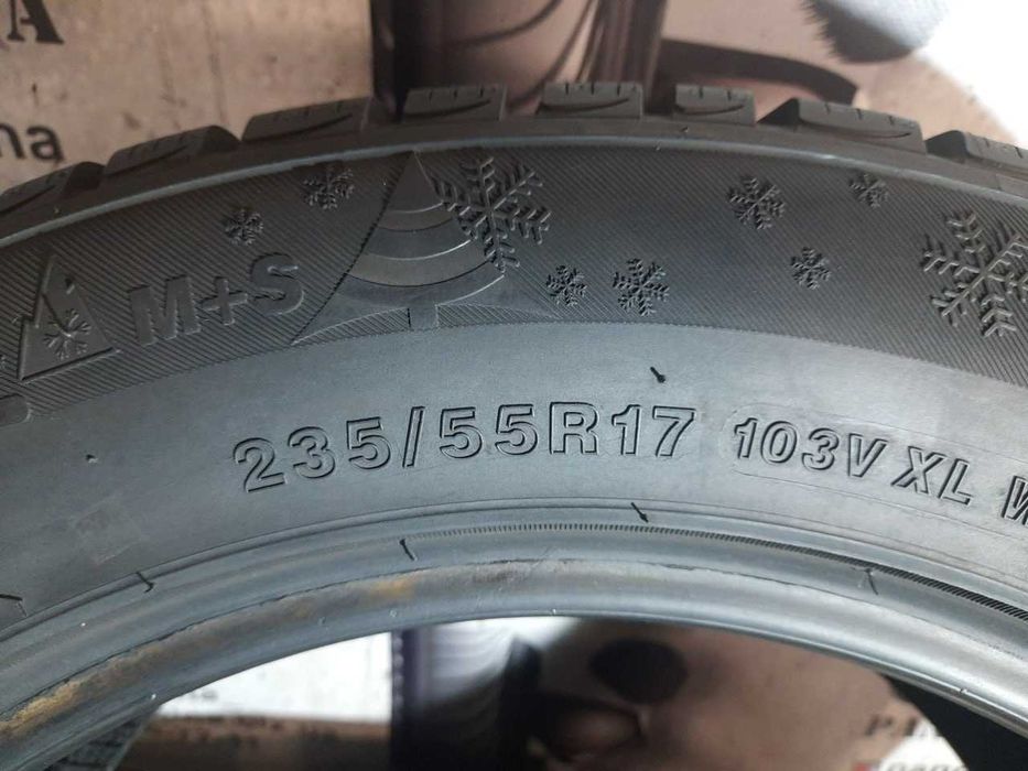 Шини 9мм 235/55 R17 FORTUNA Winter-Max A1 зима сток