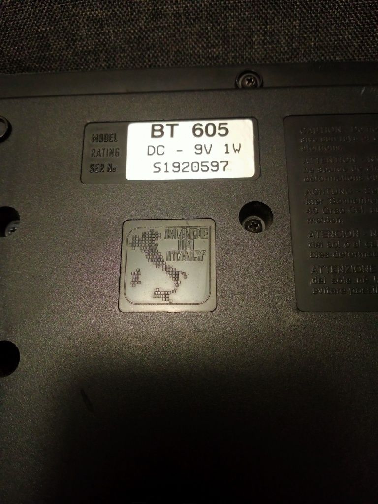 Keyboard Bontempi system 5 Bt605