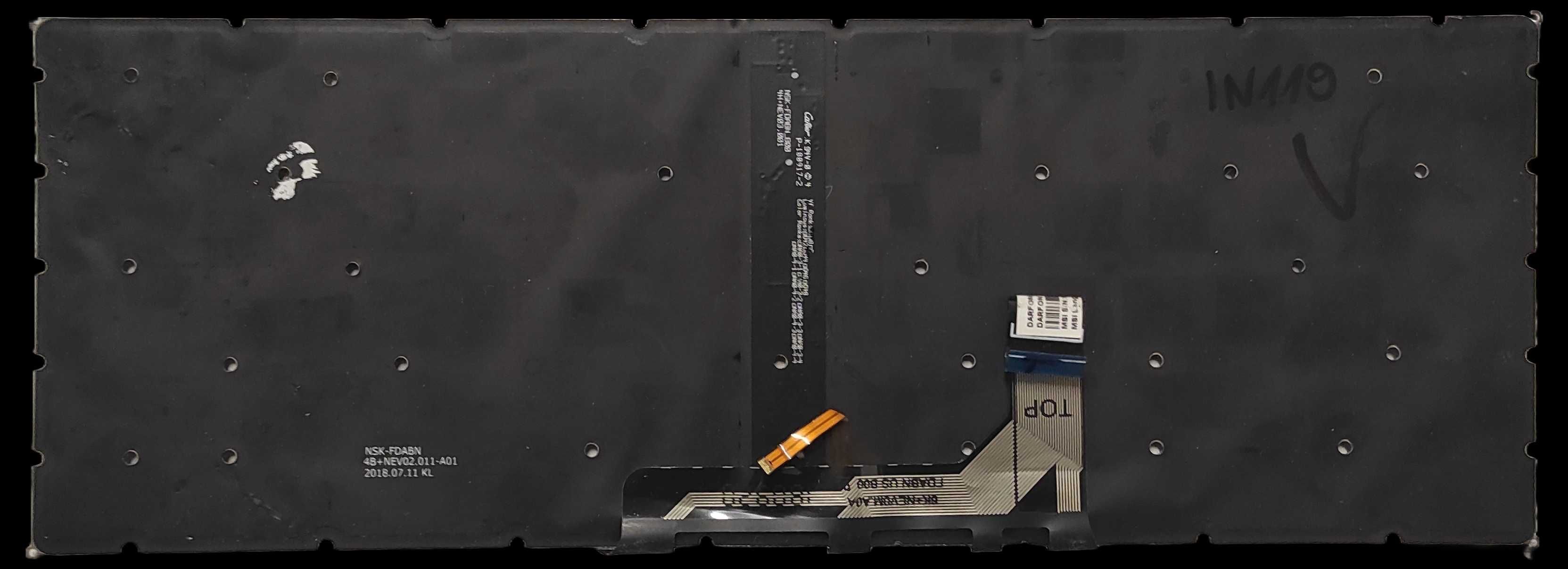 Klawiatura do MSI GS65 Stealth 8SE 8SF 8SG Thin 8RE 8SG GS65VR /IN119