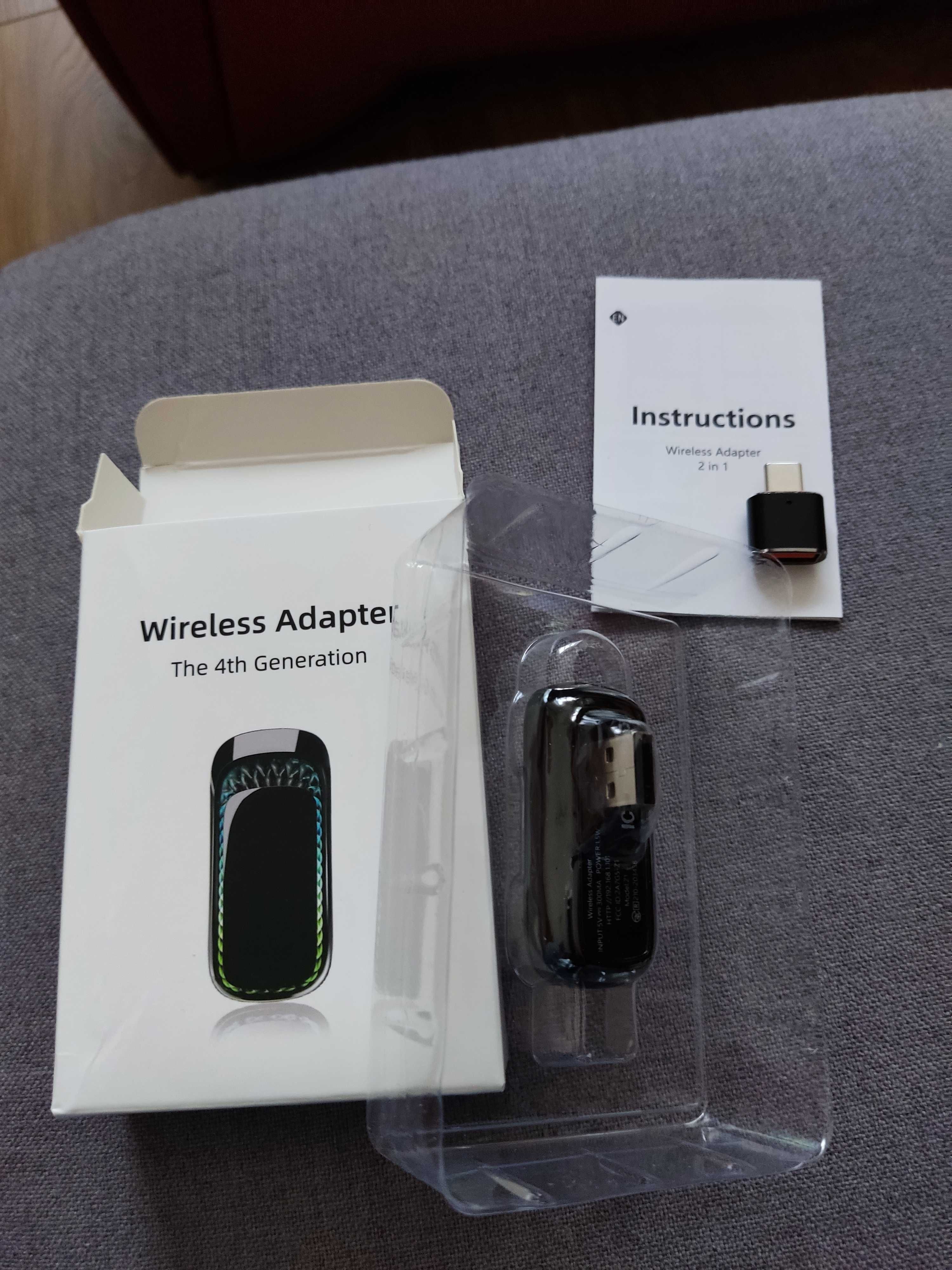 Bezprzewodowy Android Auto Wireless CarPlay Adapter Android Auto
