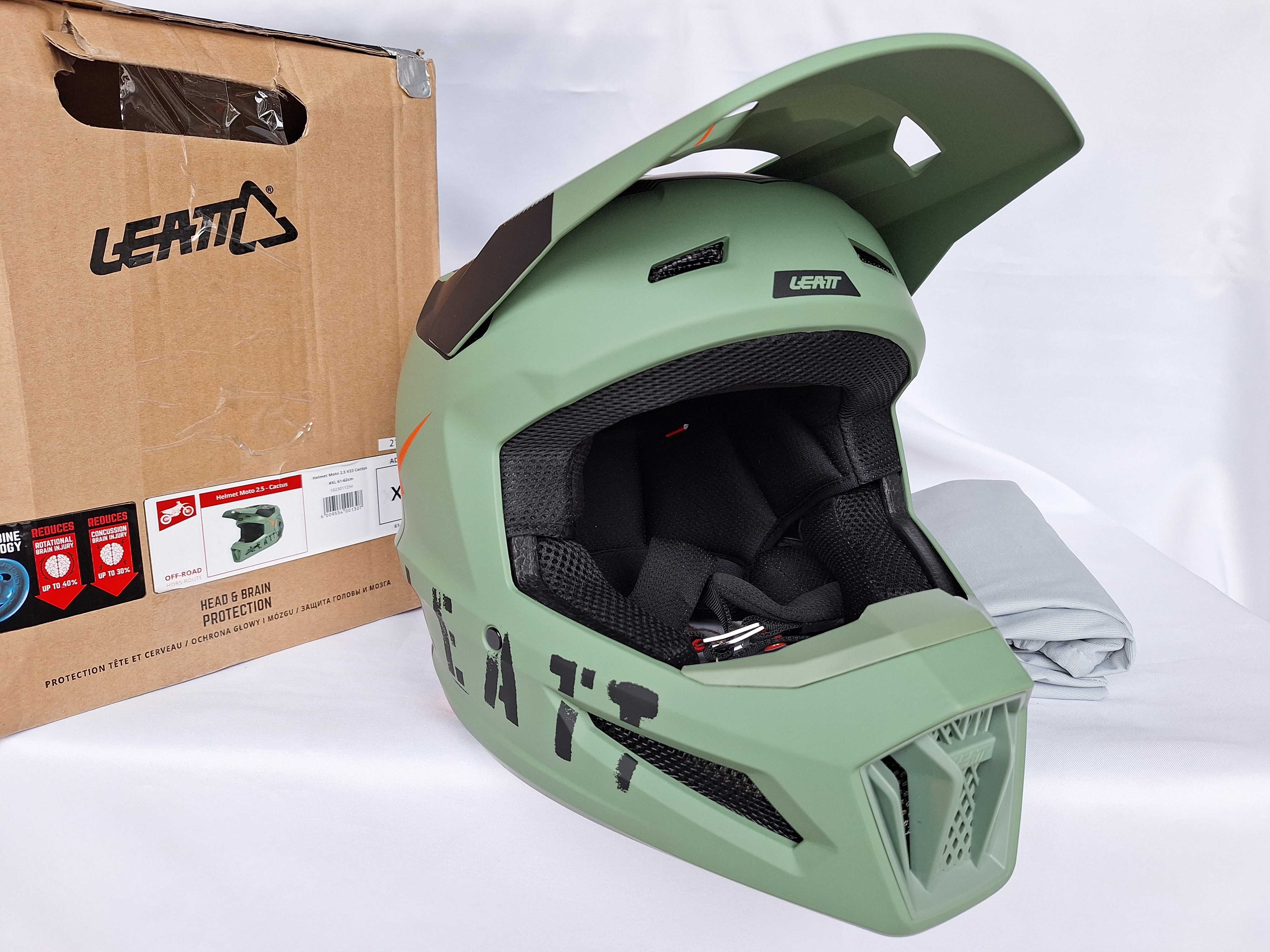 Kask motocrosowy/enduro Leatt Helmet Moto 2,5 V23 Cactus XL 61-62cm