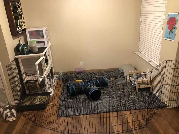 Клітка манеж с дверцятами 8-секцій для цуценят собак кішок кролика