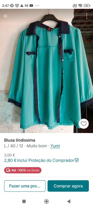 Blusa camisa linda
