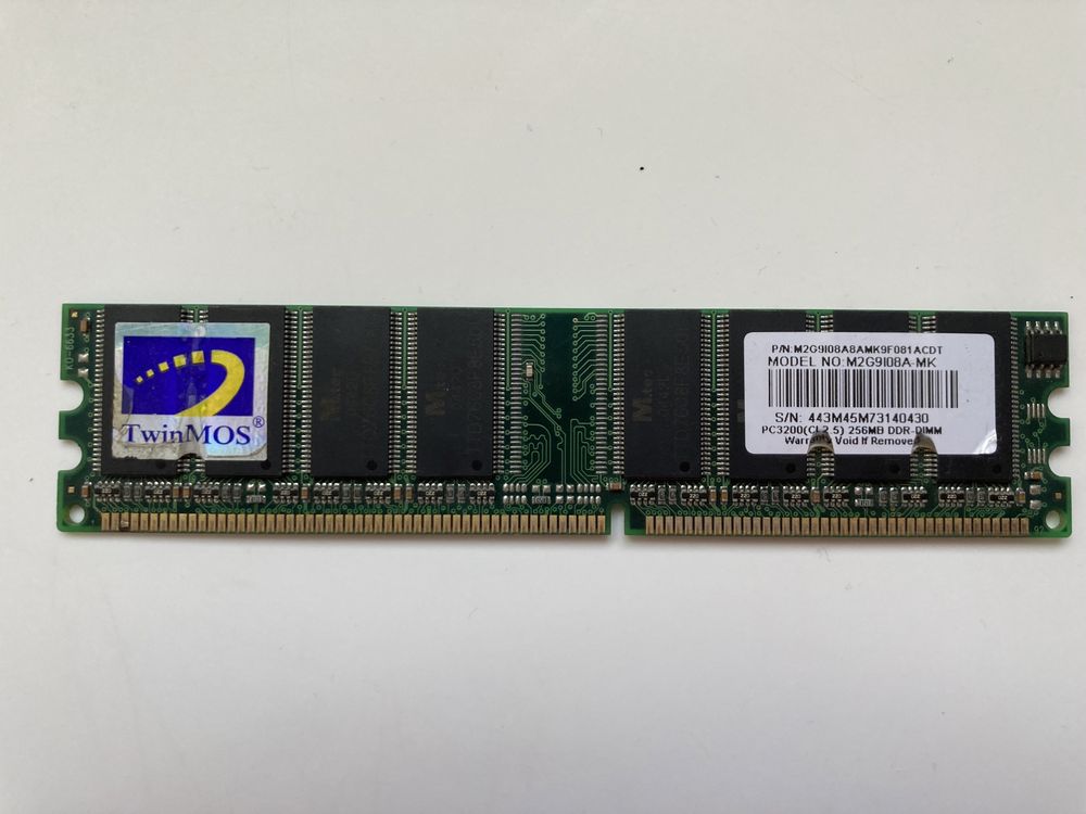 Продам оперативную память Samsung DDR 512Mb и NCP DDR 256MB