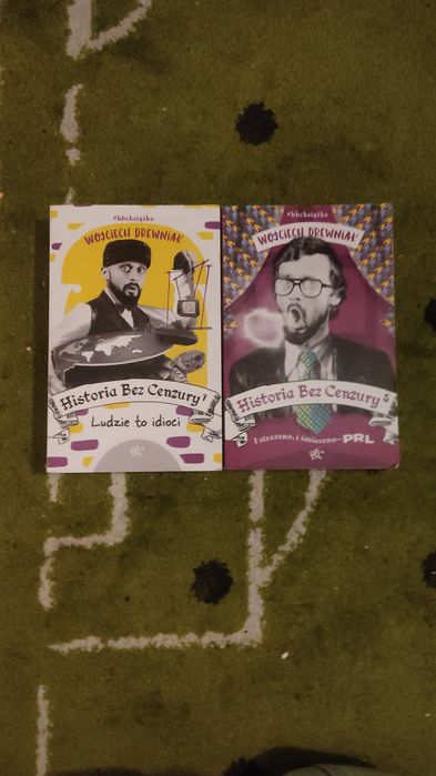 Dwa tomy książki " historia bez cenzury "