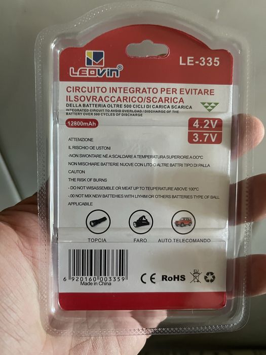 Bateria 18650 ultra potente