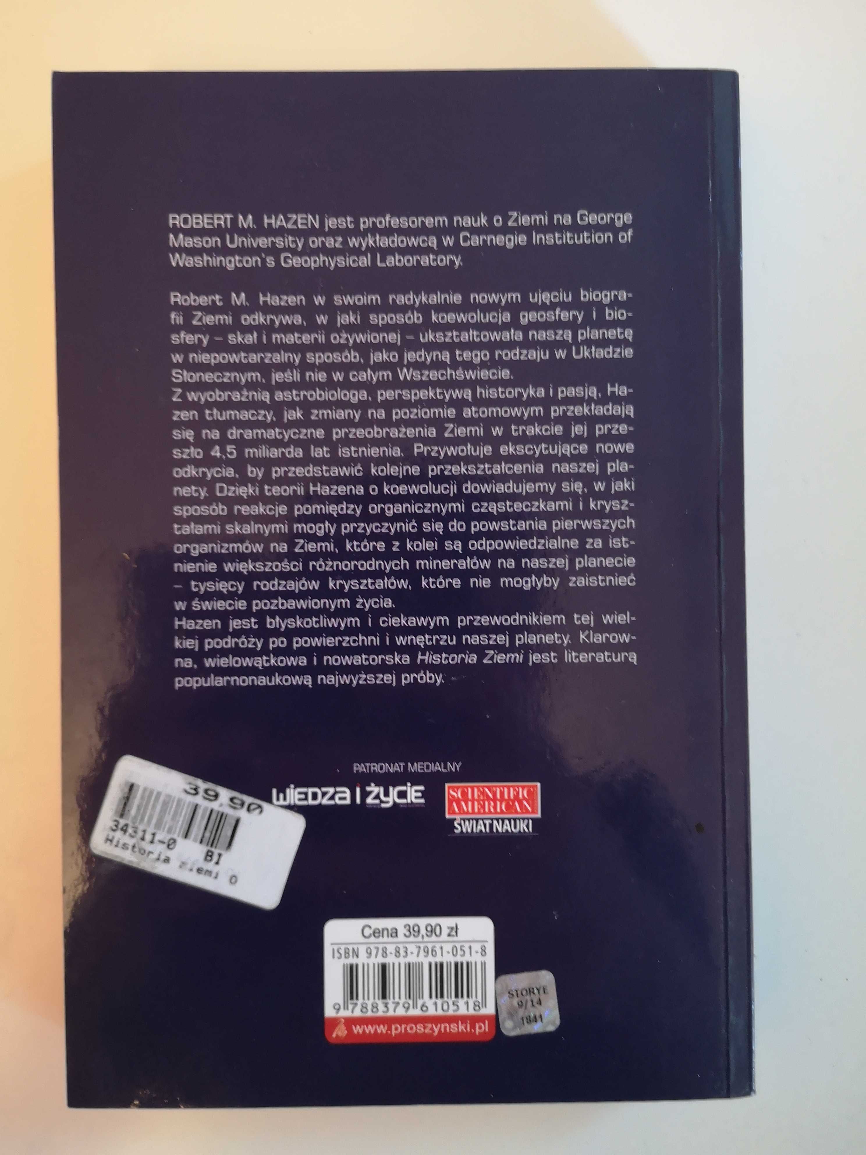 Historia Ziemi Od Gwiezdnego Pyłu do Żyjącej Planety - Robert M. Hazen