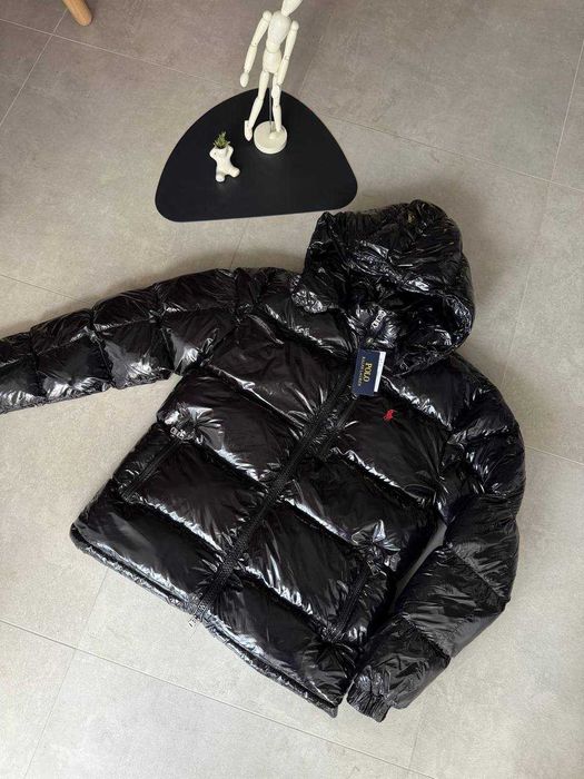 Розпродаж Пуховик  Polo Ralph Lauren Black  глянц