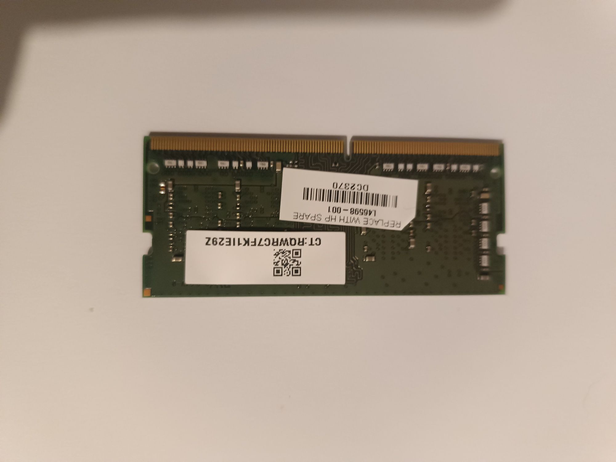 Kość ram Kingston 8gb x 2 szt. do laptopa DDR4 3200MHZ