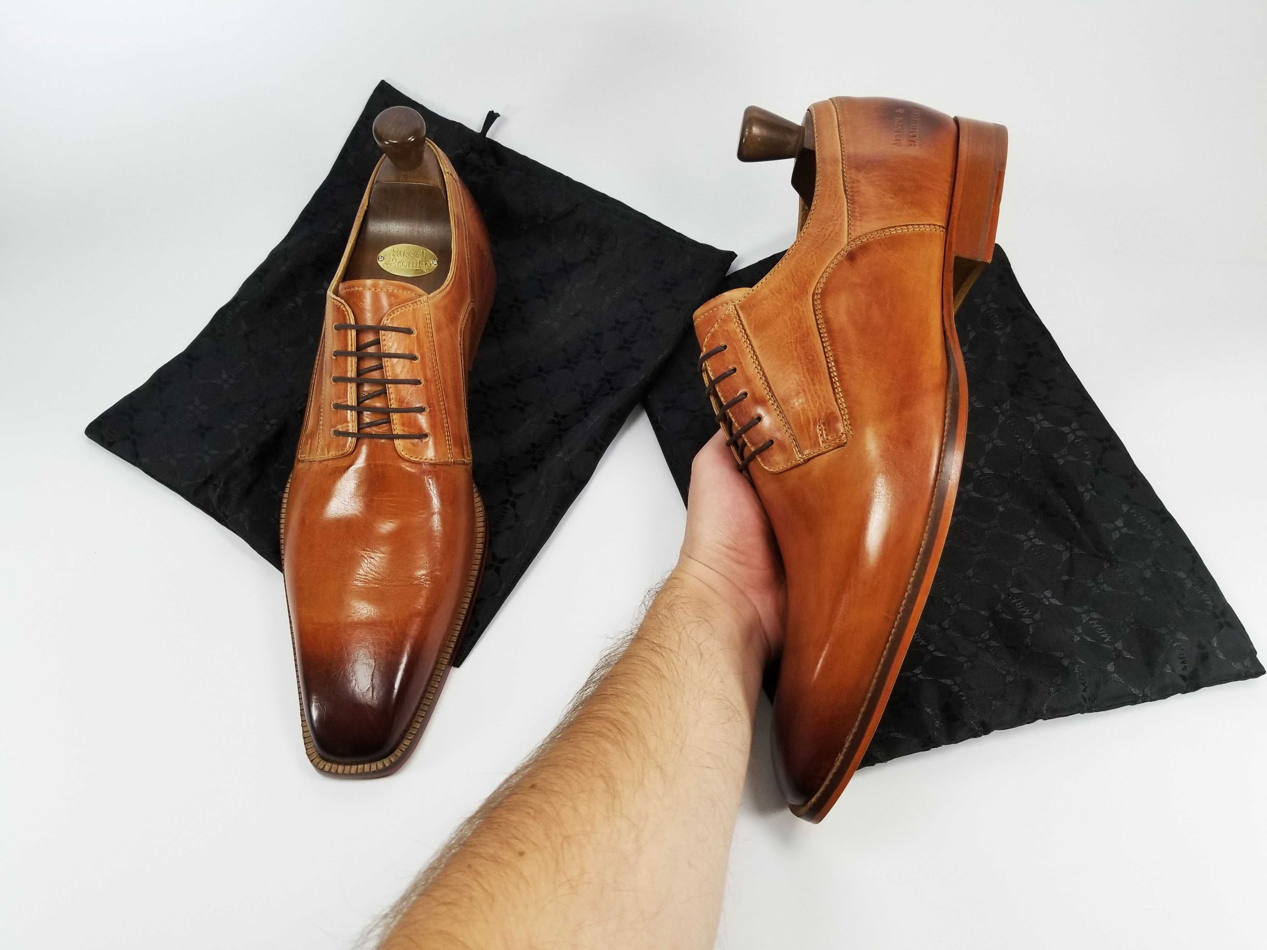 MELVIN & HAMILTON Italy мужские туфли чоловічі туфлі 48 32 см